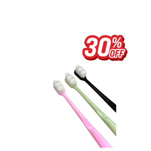 Brosse à dent en microfibre de soie